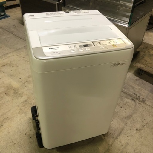 美品 2019年 配達設置応談 パナソニック 5kg 全自動洗濯機 NA-F50B12 動作確認済