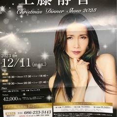 工藤静香ディナーショー2枚