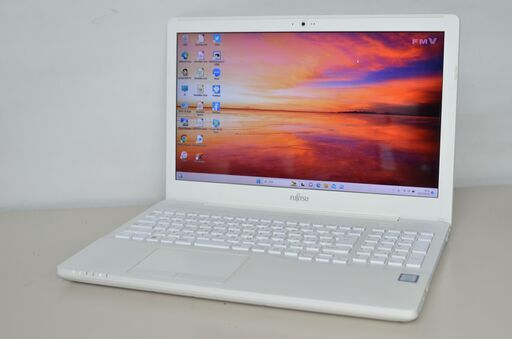 中古良品ノートパソコン Windows11+office 爆速SSD240GB 富士通 AH50/C3 core i7-7700HQ/メモリ8GB/15.6インチ/WEBカメラ/ブルーレイ搭載