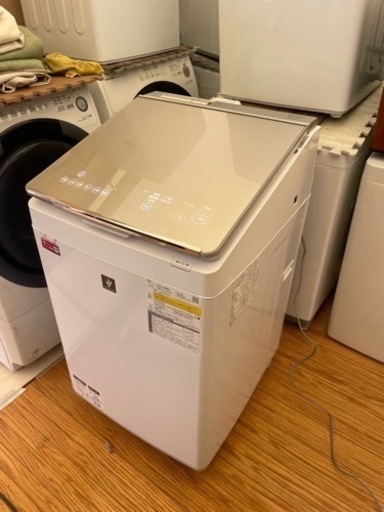 洗濯乾燥機シャープ2020年式