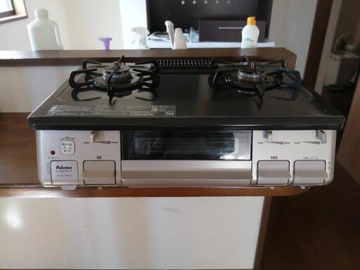 美品！魚焼きグリル未使用ガステーブル