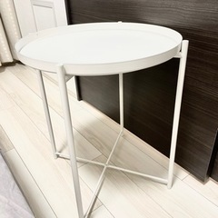 IKEA トレイテーブル グラドム ホワイト