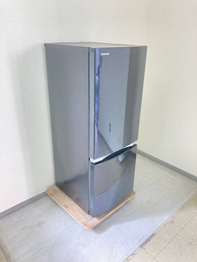 【国内セット】冷蔵庫TOSHIBA 153L 2019年製 GR-P15BS 洗濯乾燥機SHARP 5.5kg 3.5kg 2019年製 ES-T5E6-KW HF86796 HP95869