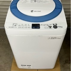 シャープ洗濯機 ES- GE70N(2014年製)