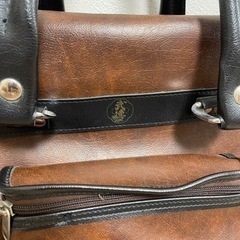 【希少】防具袋◆武徳◆本革◆牛革◆茶◆味がある◆剣道