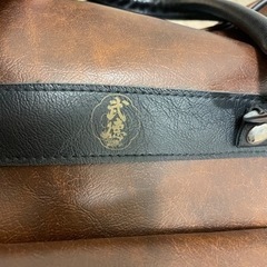 【希少】防具袋◆武徳◆本革◆牛革◆茶◆味がある◆剣道