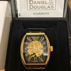 定価１６.５万DANIEL&DOUGLAS金×黒 新品レア