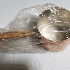 【ネット決済・配送可】【未使用】銅製片手鍋