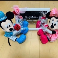 ミッキー  ミニー  ウエルカムドール  結婚式 ディズニー