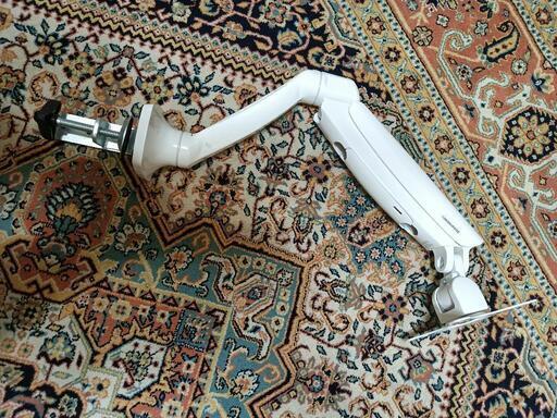 グリーンハウス モニターアーム ガス圧式 10-27インチ対応 耐荷重3-7kg GH-AMCD01\n\n
