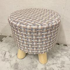  14391  H&B Luxuries 丸椅子　スツール　フッ...