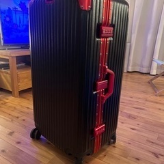 【美品】RAMEMO スーツケース 大型サイズ 軽量 TSA 縦...