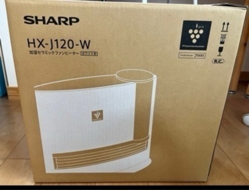 SHARP 加湿付き　セラミックファンヒーター　電気ヒーター