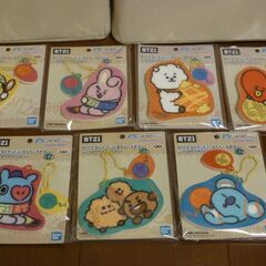 全7種セット 「BT21 ダイカットフェルトキーホルダー ～HA...