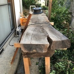 一枚板　テーブル　天然木