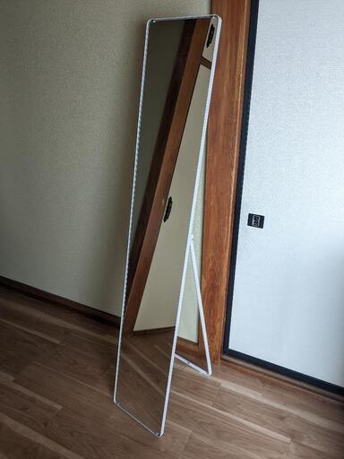 スチールパイプスタンドミラー | 無印良品