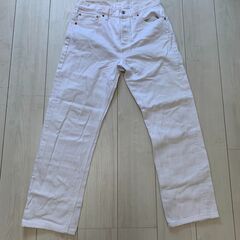 1991年 USA製 Levi's リーバイス ホワイトデニム ...