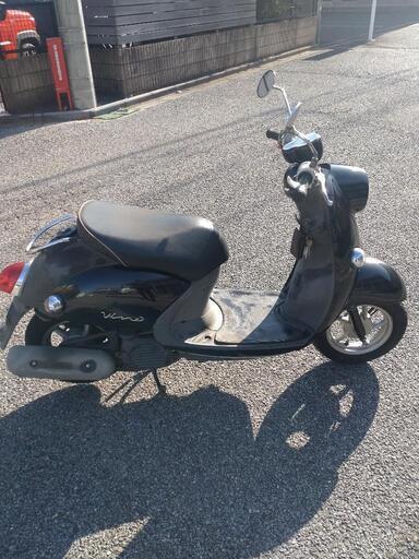 原付バイク　スクーター　ヤマハ　ビーノ　VINO　黒　50CC　中古品