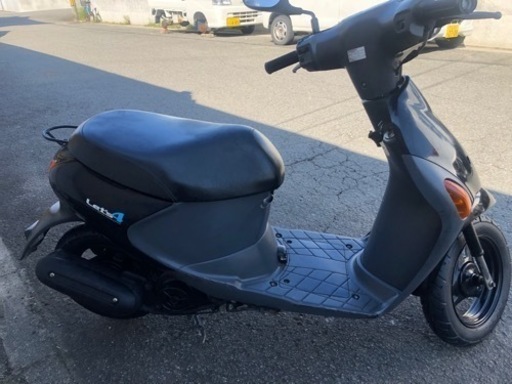 完売御礼)⭕️SUZUKIレッツ4男前ブラック空冷、4スト、冬も楽々 
