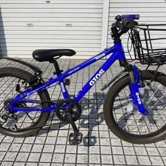 【ネット決済・配送可】【20インチ子供車】美品❗️GIOS製マウ...