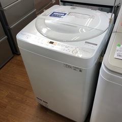 安心の6ヶ月保証付き【SHARP】6.0kg 2019年製 全自動洗濯機