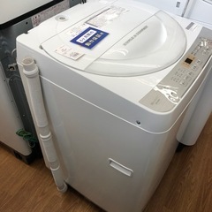 安心の6ヶ月保証付き【SHARP】6.0kg 2019年製 全自動洗濯機