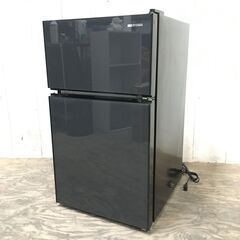 11/9 終 2020年製 アイリスオーヤマ ノンフロン冷凍冷蔵庫 IRGD-9A-B 90L ブラック 動作確認済み 菊NS 11/9 終 2020年製 アイリスオーヤマ ノンフロン冷凍冷蔵庫 IRGD-9A-B