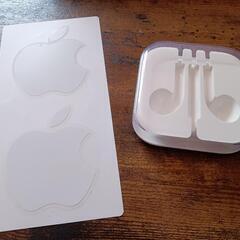 appleステッカー＆イヤホンケース