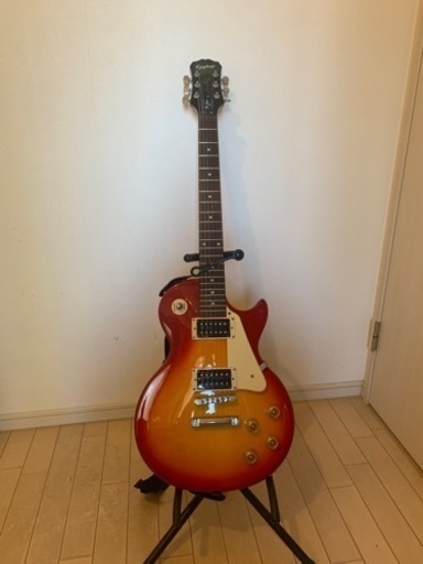 Epiphone レスポールギター  ソフトケース ストラップ付き