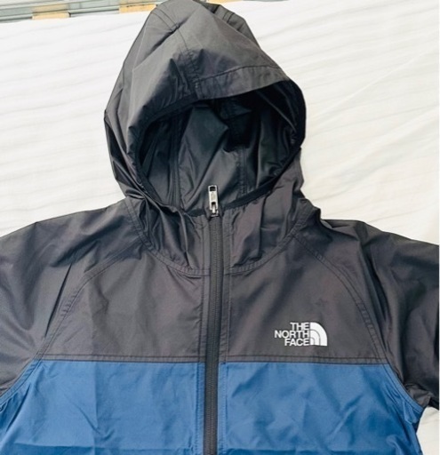 新品未使用　THE NORTH FACE ザノースフェイス　ウインドブレーカー　紺黒