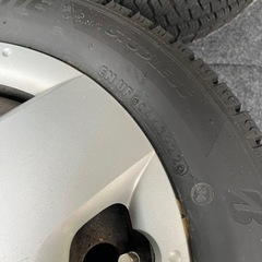 冬タイヤ　スタッドレス　セット（ホイール・ボルト付）　ブリヂストン BLIZZAK P1710 VRX2Z 155/65R13