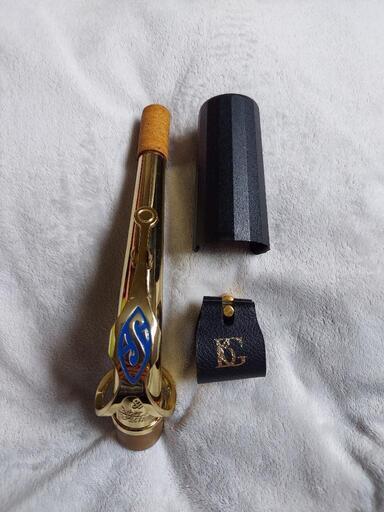 天然石シトリン入りオーボエデコリード新品