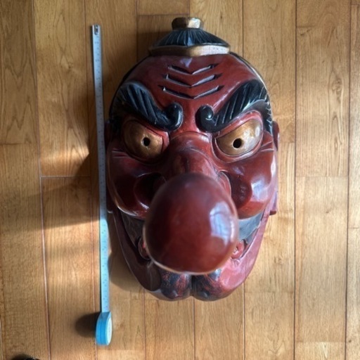 木彫り天狗　魔除け等