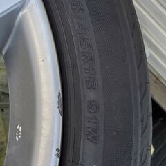 購入者決定しました。クラウン　純正アルミ＆タイヤセット　4本　車検用などに