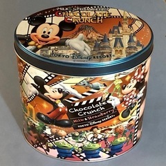 ディズニーのお菓子の空き缶