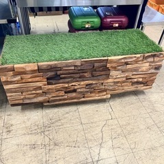 人工芝 店舗什器 展示台 八百屋 フルーツ 靴屋 アパレル ジオラマ 模型