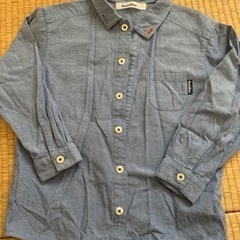 familiar★110センチ　長袖シャツ