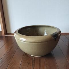 こね鉢　粉物を練る鉢　陶器 　昭和レトロ
