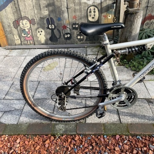Y1200】【未整備】マウンテン26インチWサス17,100円（防犯・税込  