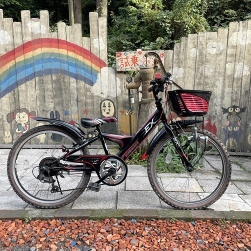 【3866】子供車　ブリヂストン　22インチ　9,400円（防犯・税込）