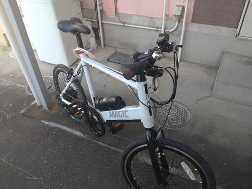 引き取り限定 MAGIC 電動アシスト自転車 スポーツタイプ。 24 車