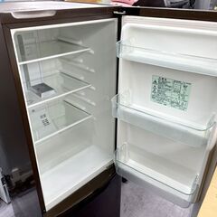 札幌 168L 2ドア冷蔵庫 2014年製 パナソニック ブラウン NR-B176W 100L 
