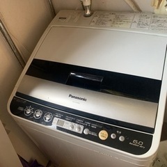 決まりました パナソニック 洗濯機 6kg Panasonic ...