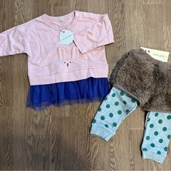 【80】新品　トップス・パンツセット☆