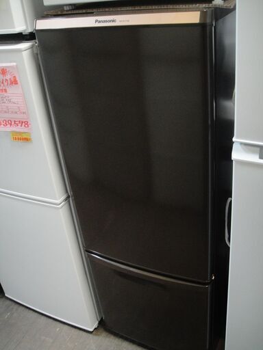 2015年製　パナソニック　冷凍冷蔵庫　NR-B177W-T　168L(44L/124L)