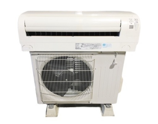 三菱 MITSUBISHI 三菱ルームエアコン MSZ-P224-W 2014年製 霧ヶ峰 ルームエアコン 冷暖房兼用器具 6~9畳 室内 室外 ユニット 空冷式 動作品