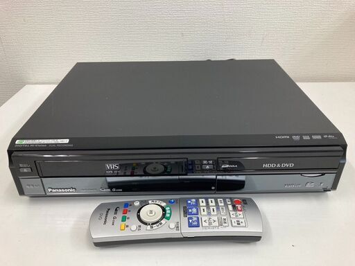 【REGASTOCK江東店】 Panasonic パナソニック HDD搭載VHS一体型DVDレコーダー dmr-xw41v 2007年製