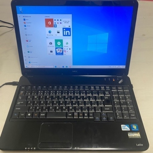 【新品SSD搭載】NEC ノートパソコンLaVie LS150/B MicrosoftOffice2021 無線(WiFi)