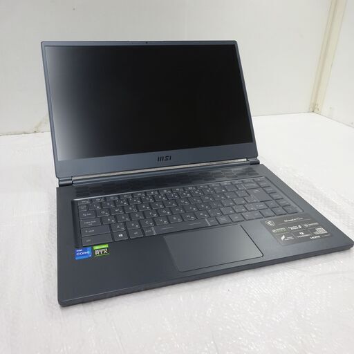 ⑪ゲーミングノートPC 15.6型  Stealth 15M A11UEK 11th Gen Intel Core i7-11375H @ 3.30GHz 16GB SSD 512GB RTX 3060 Windows 11 Home  良好