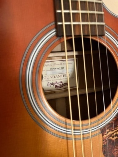 エピフォンのオール単板エレアコ！引き取り限定の特別価格